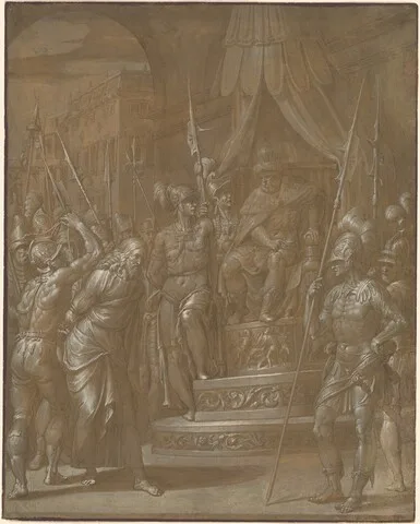 Jacopo Ligozzi, Christ before Herod