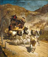 Rudolf Koller, The Gotthard Post