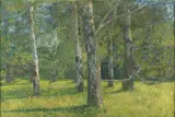 Matija Jama, Birches in Laxenburg