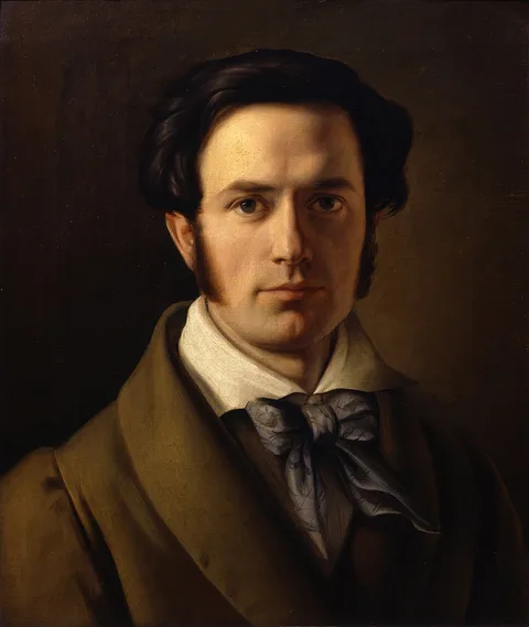 Eduard Magnus, Self-portrait