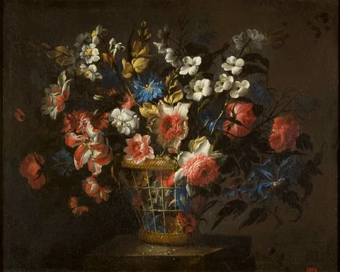 Juan de Arellano, Basket with flowers