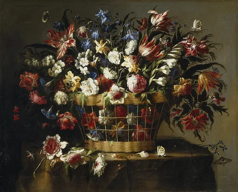 Juan de Arellano, Basket of Flowers
