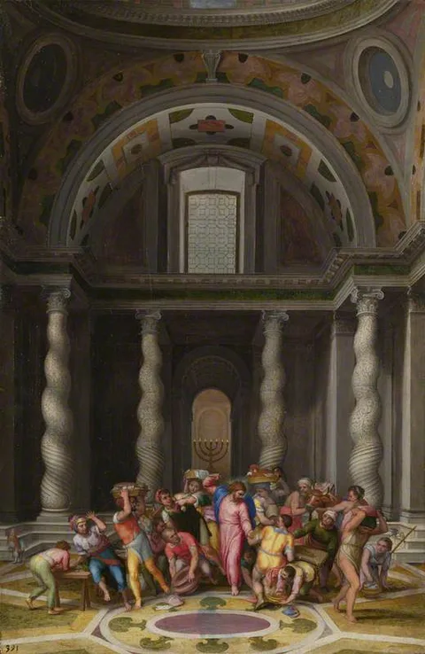 Marcello Venusti, The Purification of the Temple