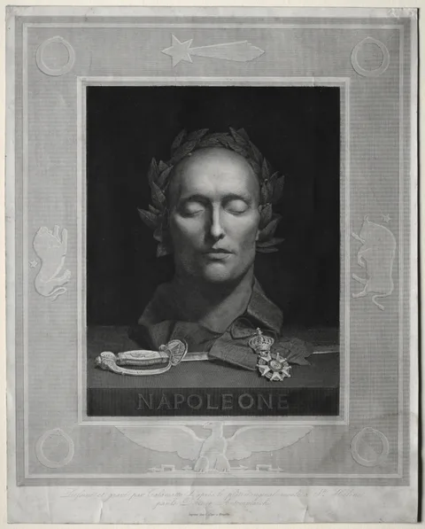 Luigi Calamatta, Mask of Napoleon