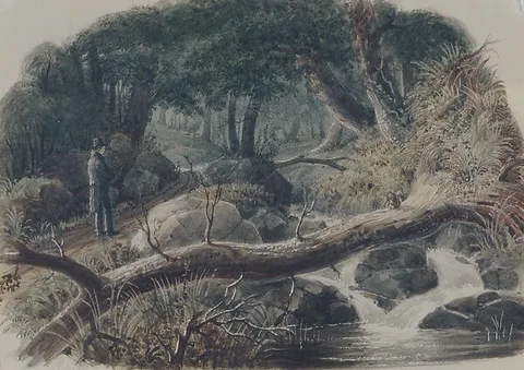 Robert Walter Weir, The Entrance to a Wood