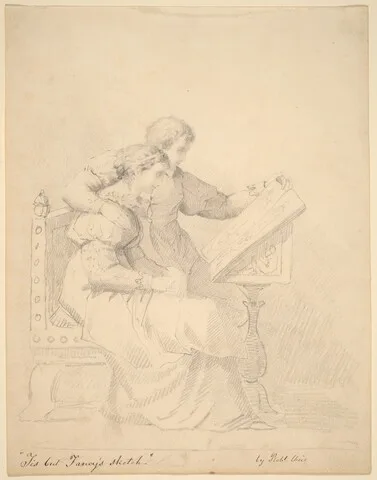 Robert Walter Weir, "Tis but Fancy's Sketch"