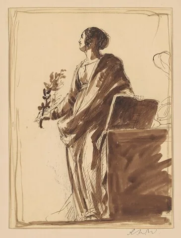 Robert Walter Weir, Study for "War and Peace"