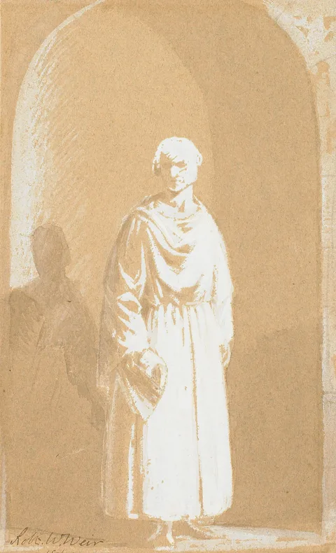 Robert Walter Weir, Robed Man in an Archway