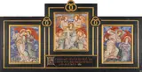 Phoebe Anna Traquair, Three Studies for the Decoration of the first Mortuary Chapel, the Royal Hospital for Sick Children, Edinburgh