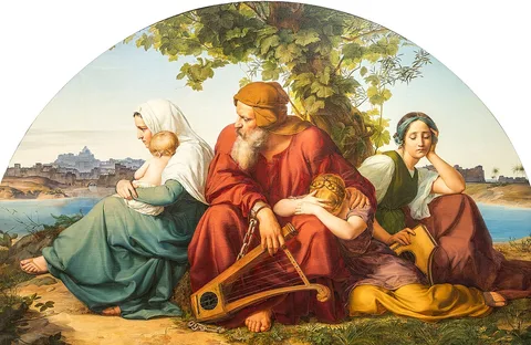 Eduard Bendemann, Jews Mourning in Exile