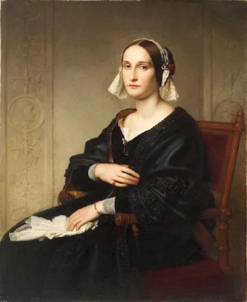 Eduard Bendemann, Portrait of Lida Bendemann