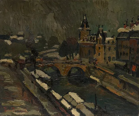 Pierre Dumont, Paris in Winter