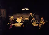 Johann Peter Hasenclever, The reading room