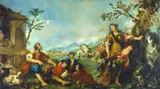Giovanni Antonio Guardi, Erminia and the Shepherds
