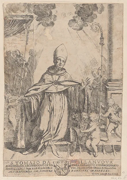 Ginevra Cantofoli, Saint Thomas of Villanova