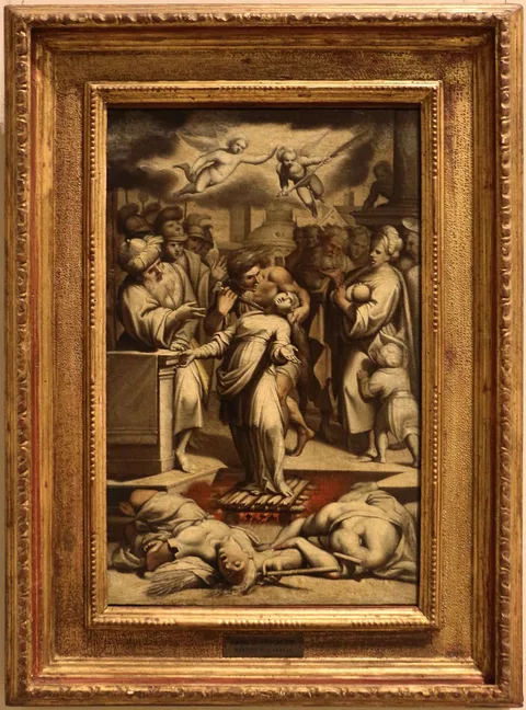 Camillo Procaccini, martyrdom of S Agnes