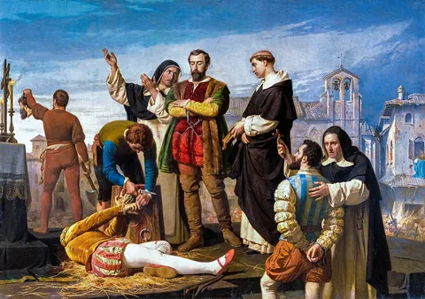 Antonio Gisbert, Ejecución de los comuneros de Castilla