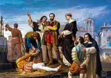 Antonio Gisbert, Ejecución de los comuneros de Castilla