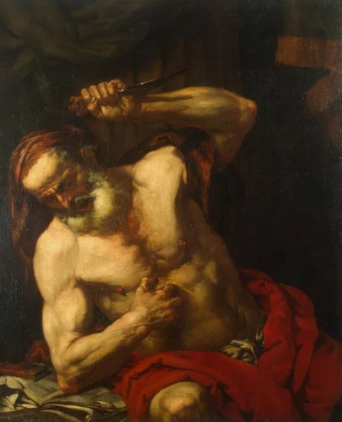 Giovan Battista Langetti, Death of Cato of Utica