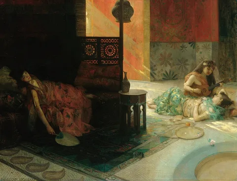 Henry Siddons Mowbray, Harem Scene
