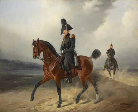 Nikolai Sverchkov, Portrait of Grand Duke Mikhail Pavlovich