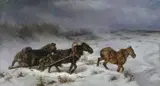 Nikolai Sverchkov, Hunting for bear.