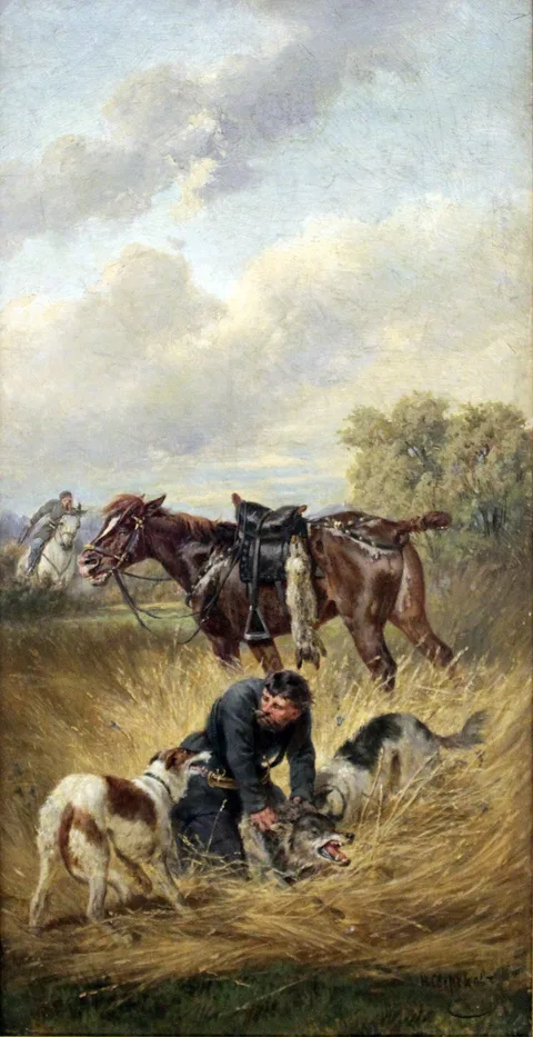 Nikolai Sverchkov, Hunting with hounds
