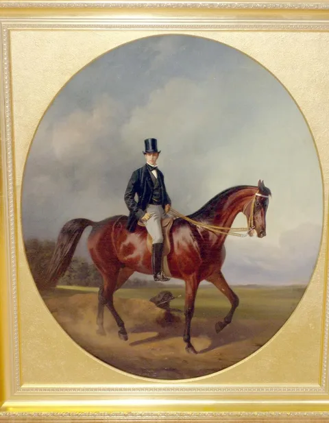 Nikolai Sverchkov, Portrait of I.P. Novosiltsev