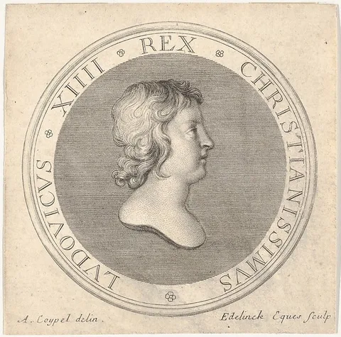 Gérard Edelinck, Medal of Louis XIV