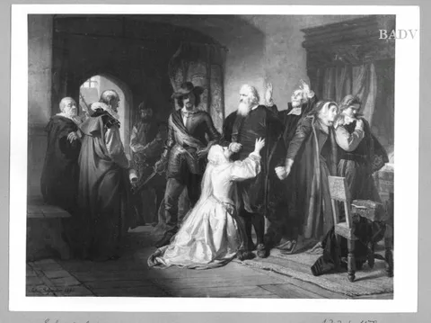 Julius Schrader, Capture of a mayor in Holland