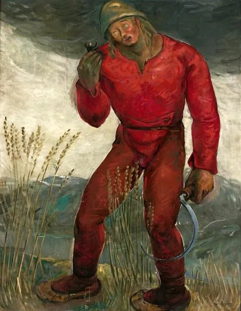 Tadeusz Pruszkowski, Gulliver and a giant.