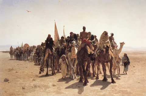 Léon Belly, Pilgrims Going to Mecca
