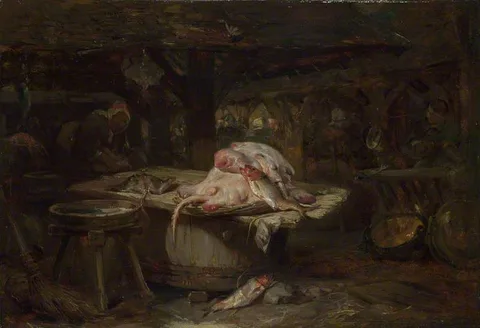 Philippe Rousseau, The Fish Market