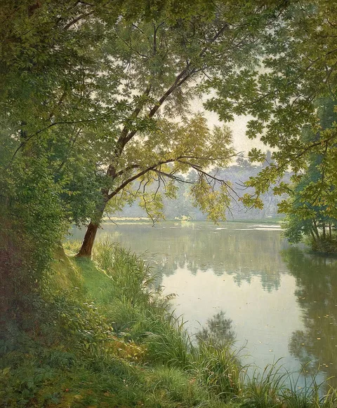 Henri Biva, Matin à Villeneuve