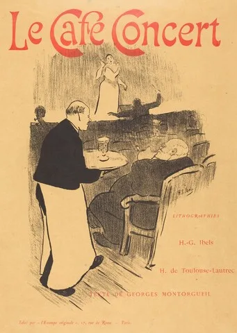 Henri Gabriel Ibels, Le cafe concert: Illustrated Cover