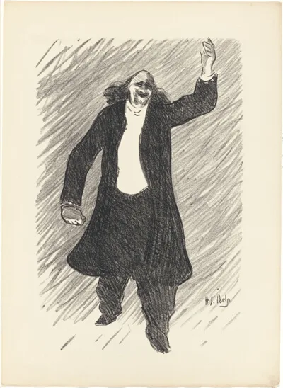 Henri Gabriel Ibels, Marcel Legay, from Le Café-Concert
