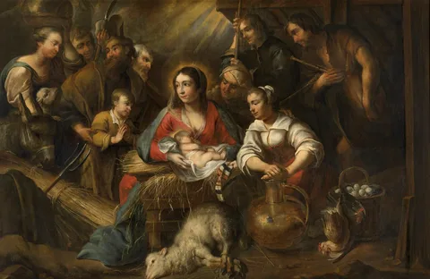 Jan Cossiers, The Adoration of the Shepherds