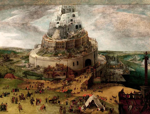 Jacob Grimmer, The Tower of Babel