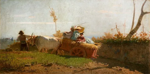 Vincenzo Cabianca, Return from the fields