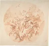 Carlo Carlone, Saint Lucy in Glory