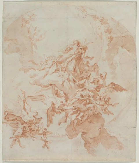Carlo Carlone, The Assumption of the Virgin