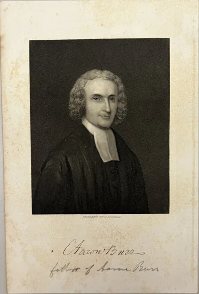 John Sartain, Aaron Burr