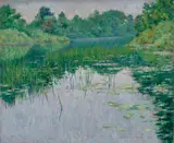 John Leslie Breck, Grey Day on the Charles