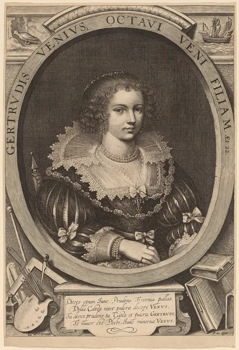 Lucas Vorsterman the Elder, Gertrude van Veen