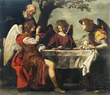Jacopo Vignali, Abraham and Three Angels