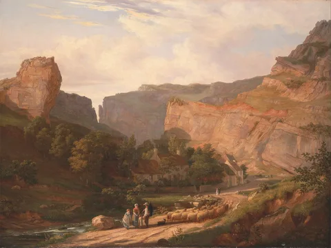 George Vincent, A View of Cheddar Gorge