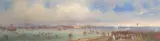 Carlo Bossoli, The great 'Peace Review' of the Fleet held at Spithead on 23rd April, 1856, following the conclusion of the Crimean War