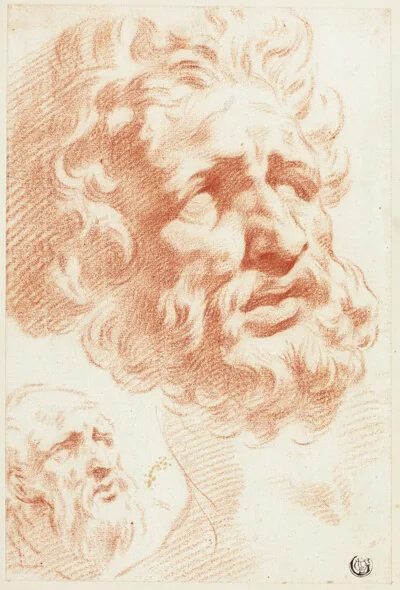 Pietro Dandini, Two Bearded Heads