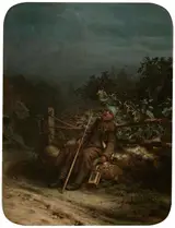 Quido Mánes, A Sleeping Watchman (Young Watchman)