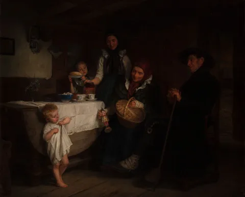 Quido Mánes, Grandma’s and Grandpa’s Visit